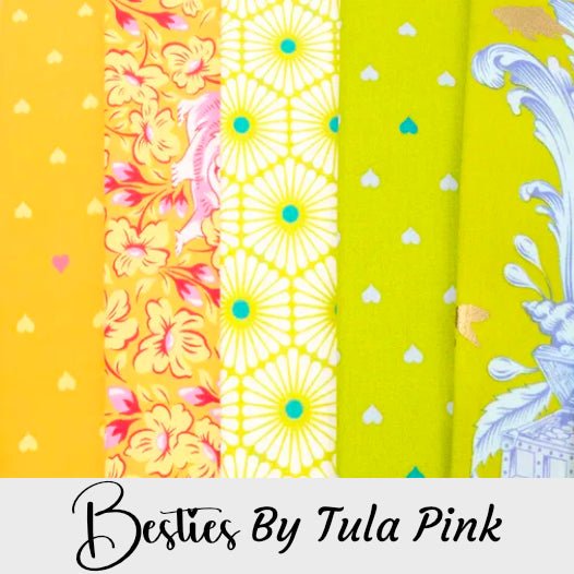 Besties 10 inch Charm Pack by Tula Pink for Free Spirit Fabrics - Jammin Threads