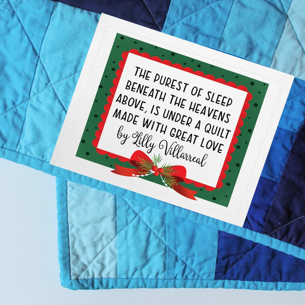 Christmas Quilt Labels - Jammin Threads