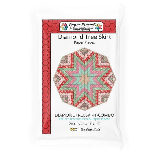 Diamond Tree Skirt by Paper Pieces - Jammin Threads