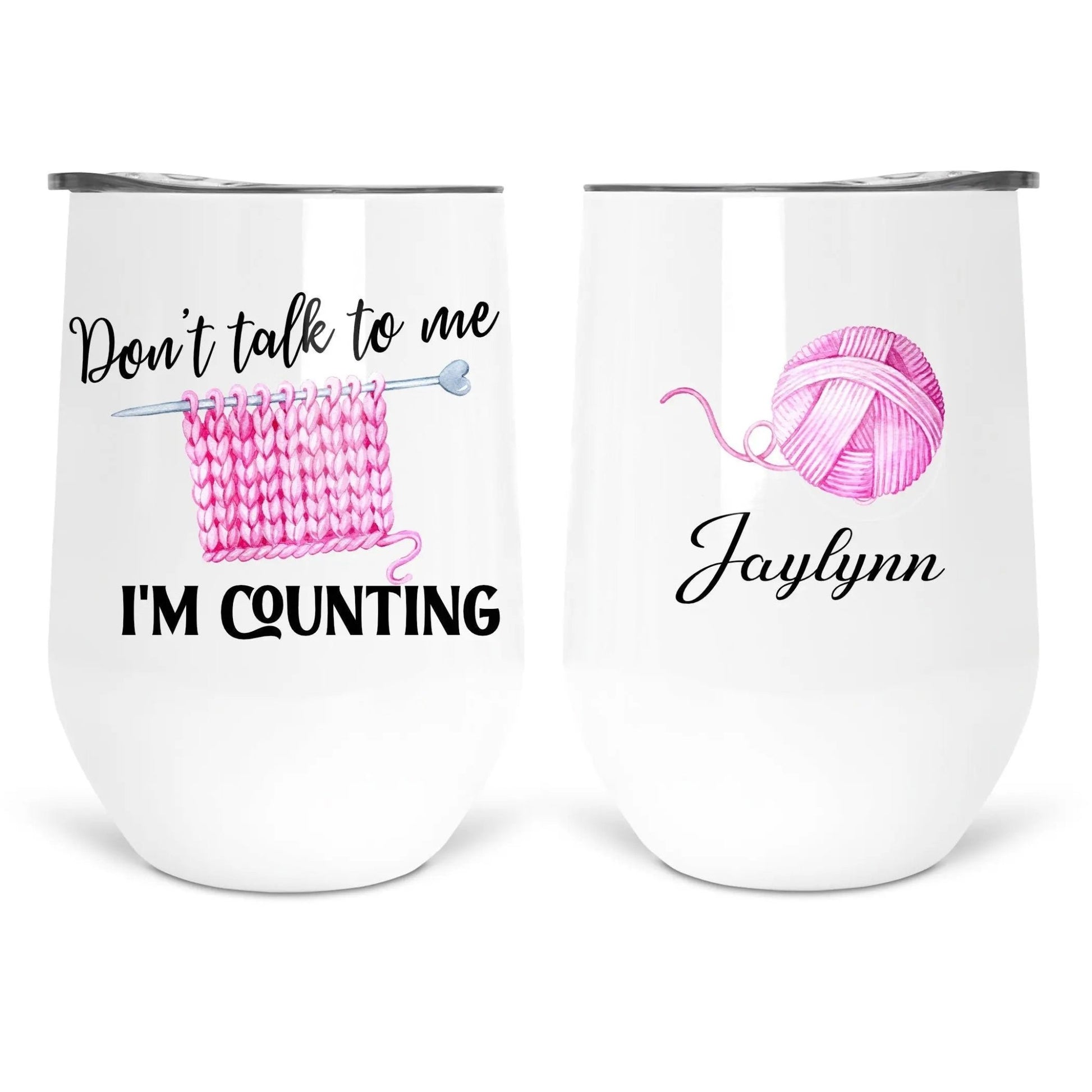 If I Can't Take My Yarn I'm Not Going - Funny Tumbler for Knitters and –  Jammin Threads