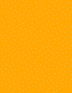 Essentials Quilt Fabric White Pin Dots Orange by Wilmington Prints - Jammin Threads