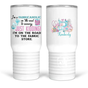 Fabricaholic - Funny ,personalized sewing and quilting mugs and tumblers - Jammin Threads