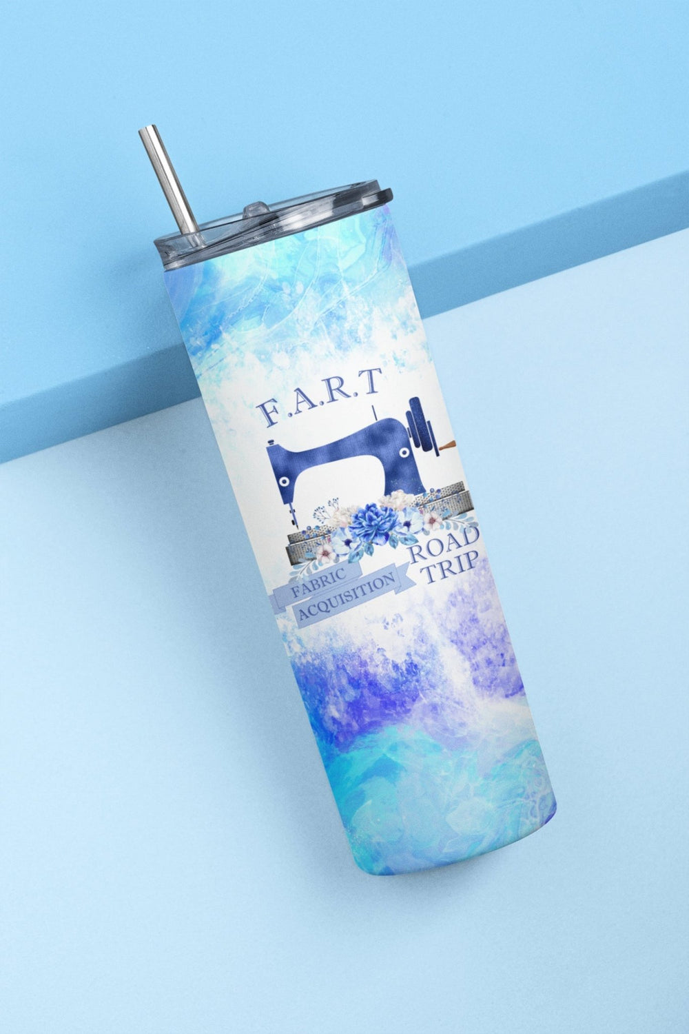 FART - Fabric Acquisition Road Trip. Funny tumbler for quilters and sewists - Jammin Threads