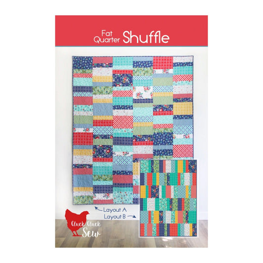 Fat Quarter Shuffle Quilt Pattern by Cluck Cluck Sew - Jammin Threads