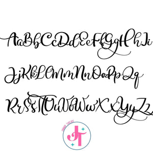 Floral Scissors Bag Tag - Jammin Threads