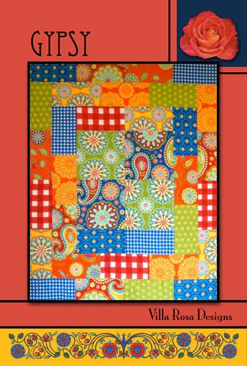 Gypsy Quilt Pattern by Villa Rosa Designs - Jammin Threads