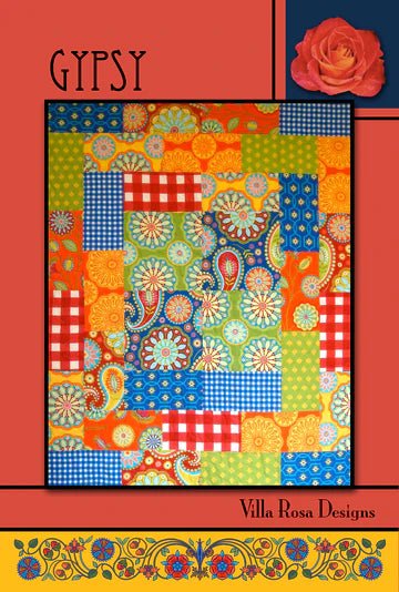 On Stage Quilt Pattern by Villa Rosa Designs (formerly Gypsy pattern) - Jammin Threads