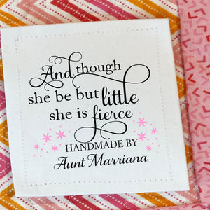 Inspirational Quilt Label Assortment - Personalized Christian Quilt Label Assortment - Jammin Threads