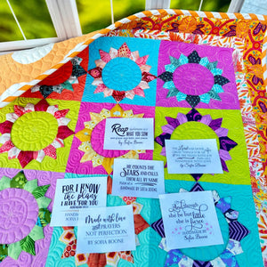 Inspirational Quilt Label Assortment - Personalized Christian Quilt Label Assortment - Jammin Threads