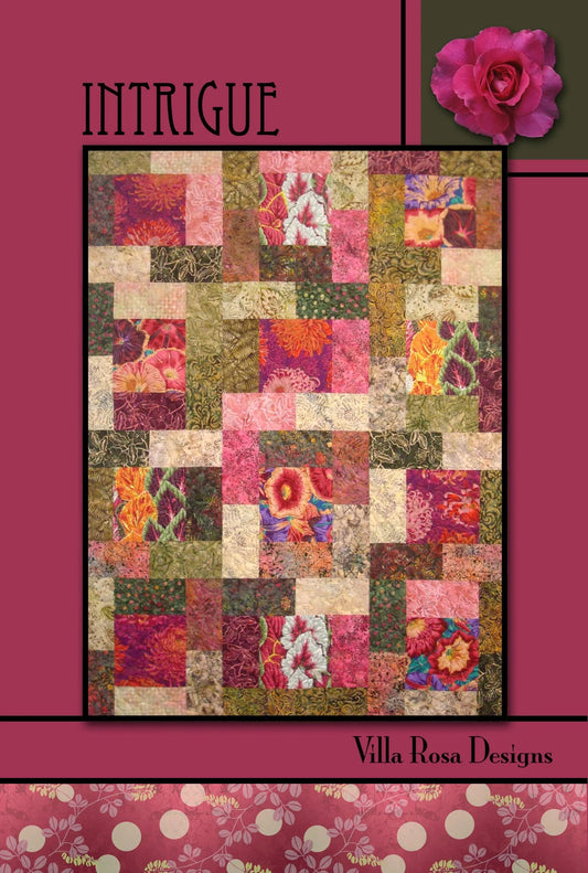 Intrigue Quilt Pattern by Villa Rosa Designs - Jammin Threads