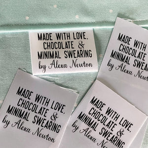 Love, Chocolate and Minimal Swearing - Jammin Threads