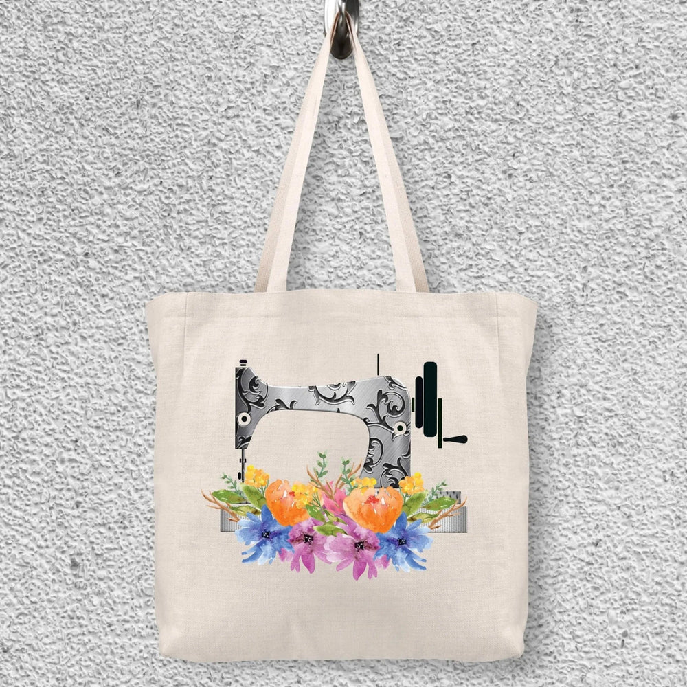 Material Girl Tote Bag. Perfect for carrying your haul home from the quilt shop. - Jammin Threads