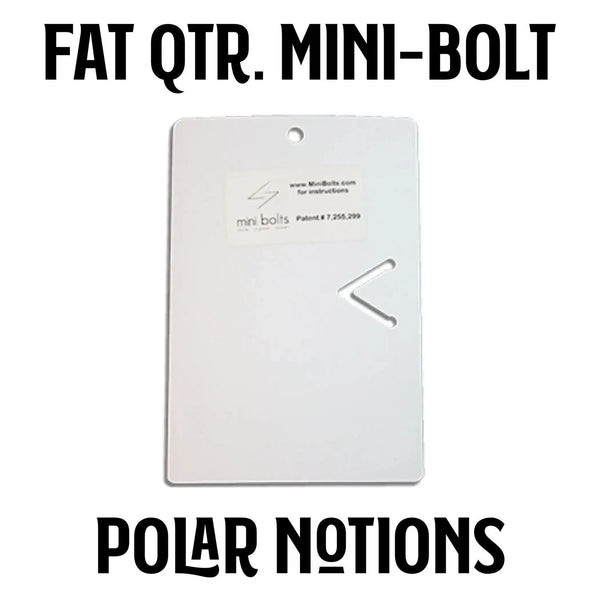 Fat Quarter Mini Bolts/Polar Notions - 100 Pack - Fabric Storage Boards