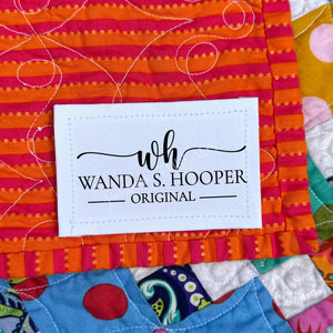 Modern Logo Quilt Labels - Jammin Threads