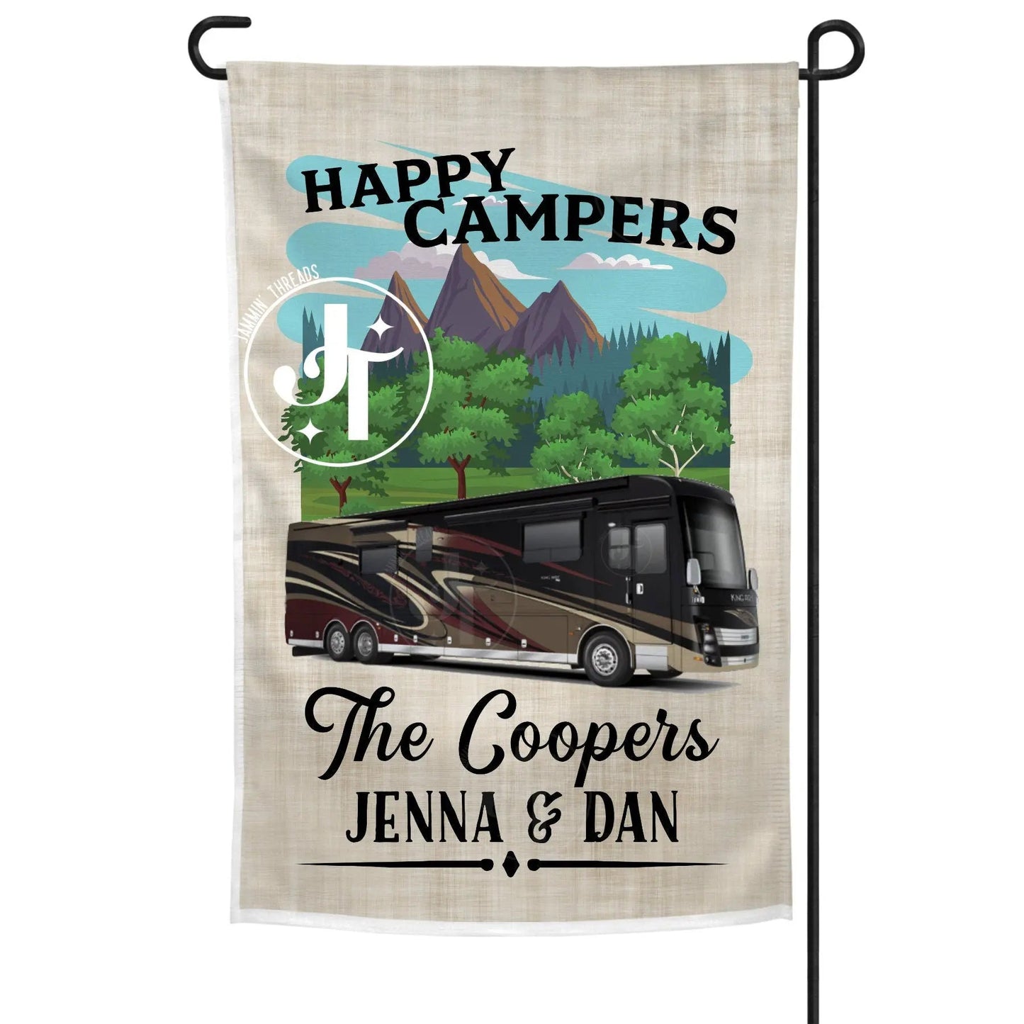 Motorhome Camper Flag - Jammin Threads
