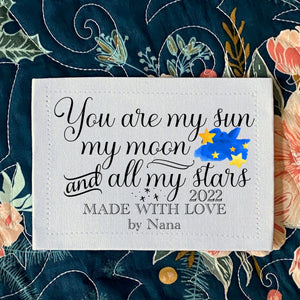 My Sun, My Moon and My Stars - Jammin Threads