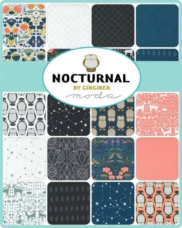 Nocturnal Raincloud by Gingiber for Moda Fabrics - Jammin Threads