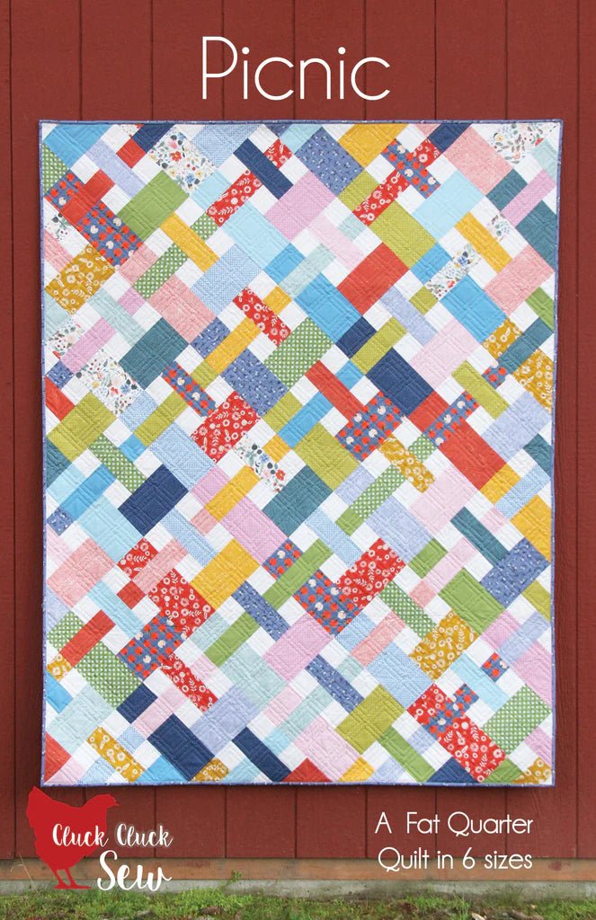 Picnic Quilt Pattern by Cluck Cluck Sew - Jammin Threads