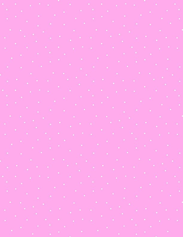 Pindots Pink with White Quilt Fabric by Wilmington Prints. - Jammin Threads