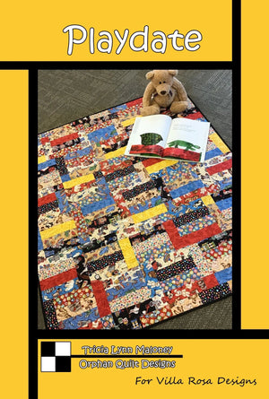 Playdate Quilt Pattern by Orphan Quilt Designs for Villa Rosa Designs - Jammin Threads