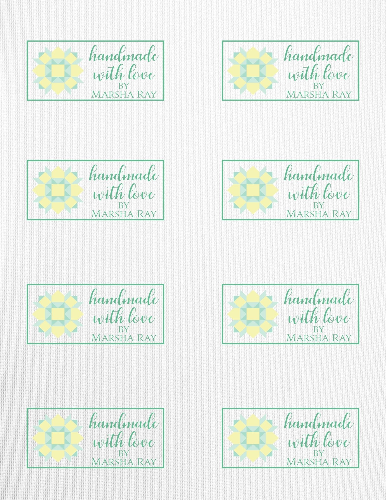 Quilt Block Quilt Labels - Jammin Threads