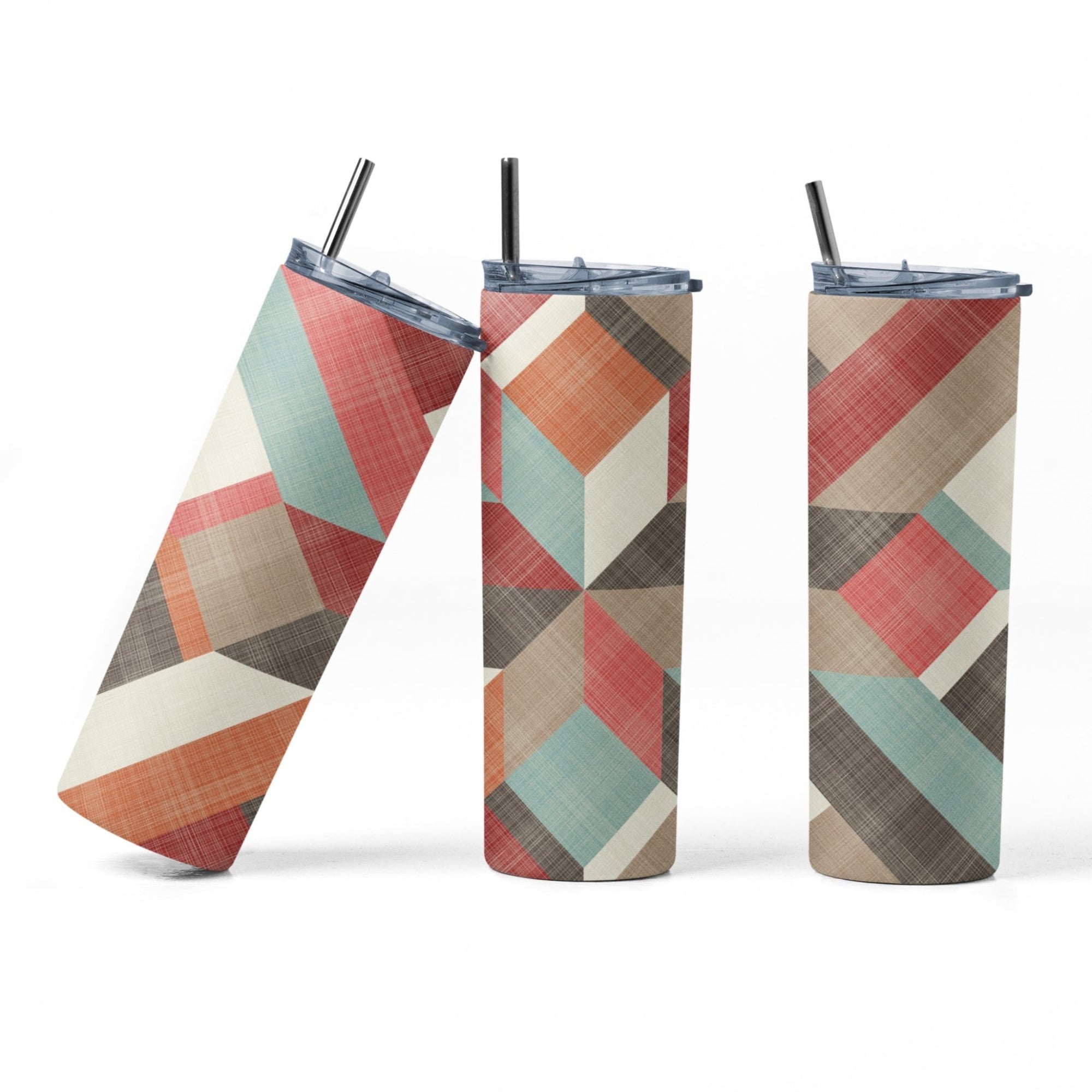Quilt Block Tumbler - Jammin Threads