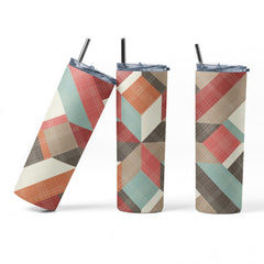 Quilt Block Tumbler - Jammin Threads