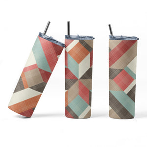 Quilt Block Tumbler - Jammin Threads