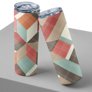 Quilt Block Tumbler - Jammin Threads