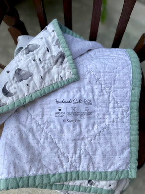 Quilt Care Quilt Labels - Personalized Care Labels for your Handmade Quilts - Jammin Threads