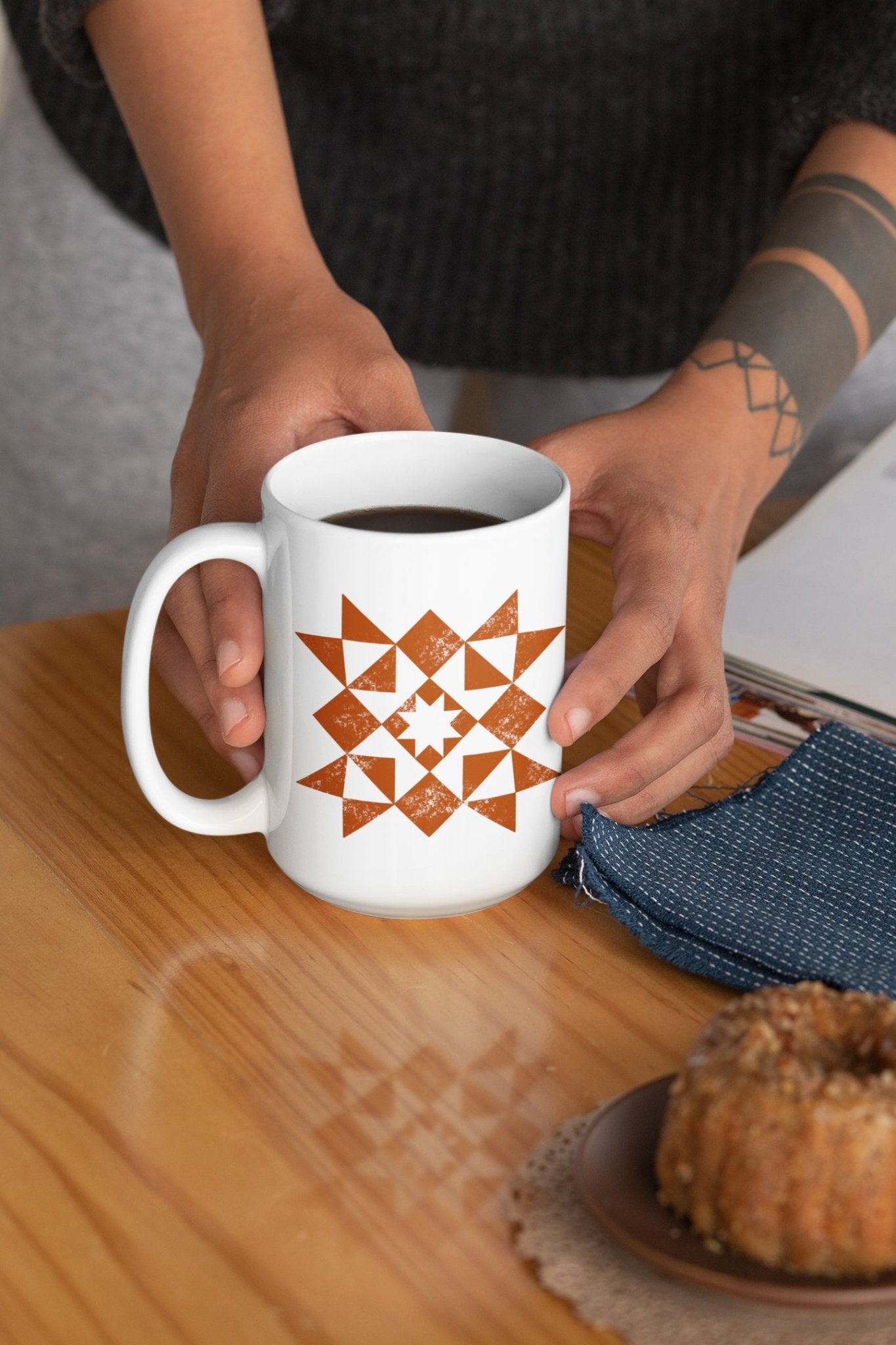 Quilt Pattern Drinkware - Cute Mugs for quilters - Jammin Threads