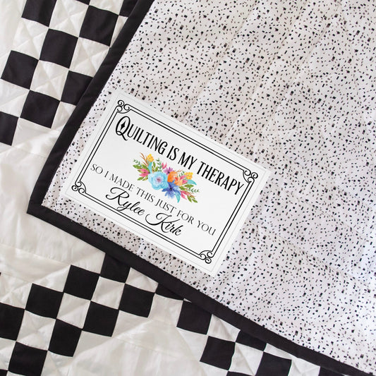 Quilting Therapy Labels - Jammin Threads