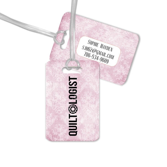 Quiltologist Luggage Tag - Jammin Threads