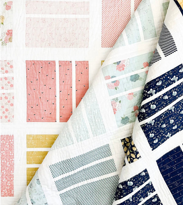 Squared Up Quilt Pattern by Cotton and Joy - Jammin Threads