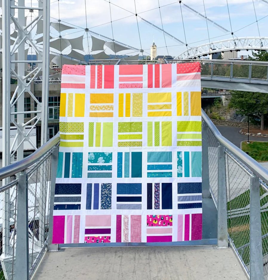 Squared Up Quilt Pattern by Cotton and Joy - Jammin Threads