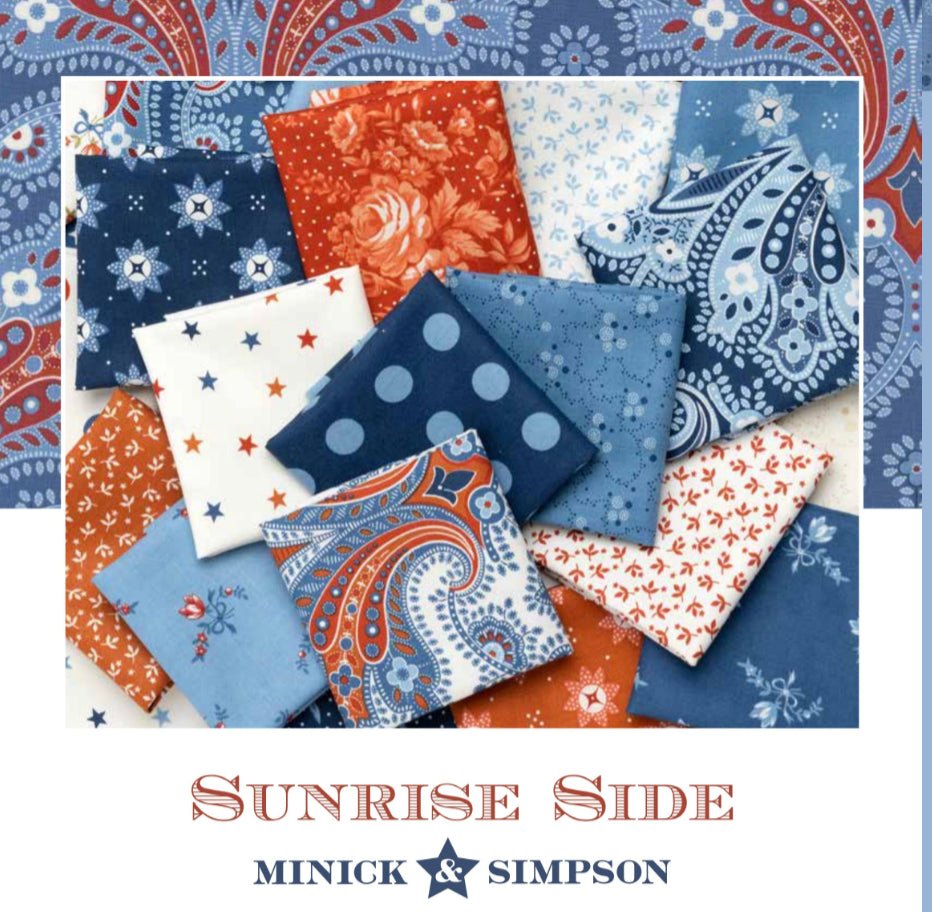 Sunrise Side Jelly Roll by Minick & Simpson for Moda Fabrics. - Jammin Threads