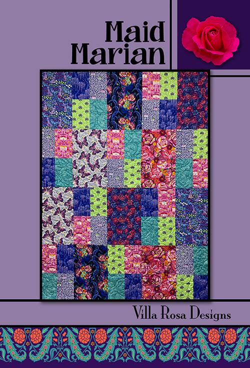 The Maid Marian quilt pattern by Villa Rosa Designs - Jammin Threads