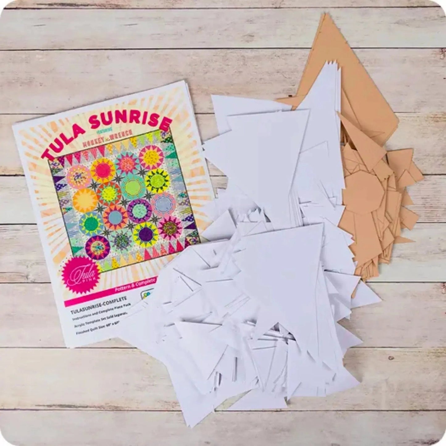 Tula Sunrise Complete Pattern and Paper Piece pack - Jammin Threads