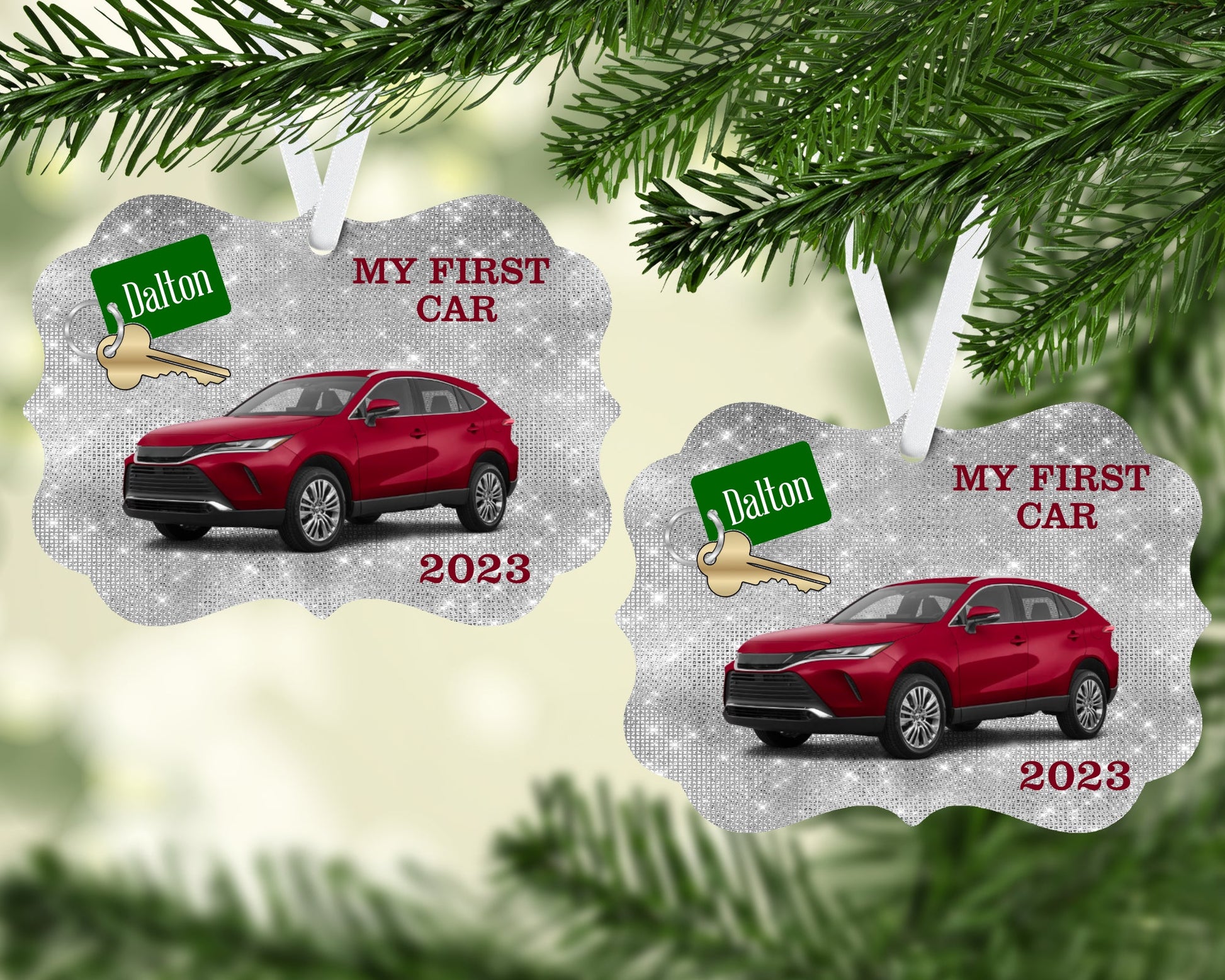 Venza My First Car Christmas Ornament - Jammin Threads