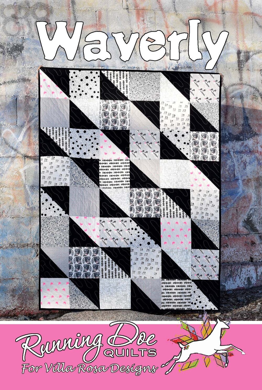 Waverly Quilt Pattern by Running Doe Quilts for Villa Rosa Designs. - Jammin Threads