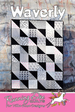 Waverly Quilt Pattern by Running Doe Quilts for Villa Rosa Designs. - Jammin Threads