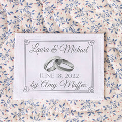 Wedding Quilt Label - Jammin Threads